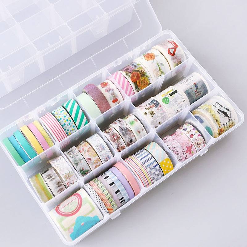 Washi Tape Storage Box + Cutter – Raspberry Stationery