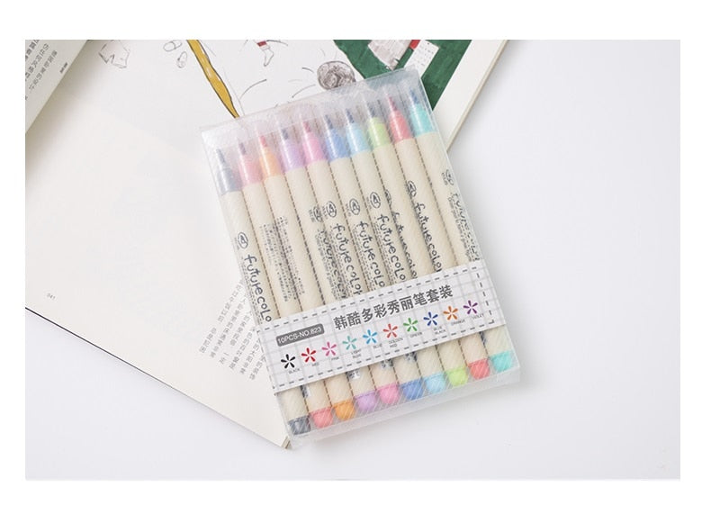 Fabricolor/Futurecolor Brush Pen Calligraphy Marker - 1pc